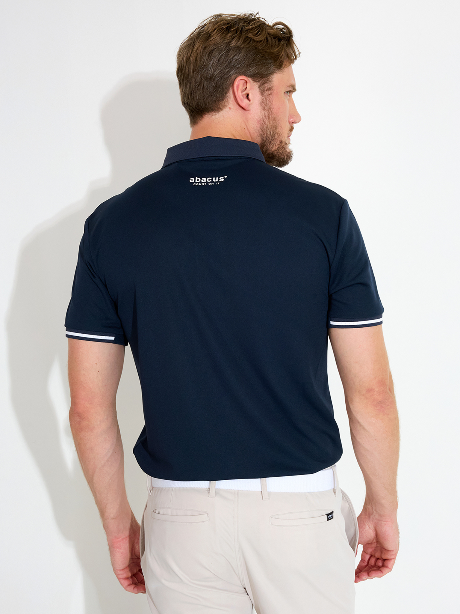 Mens Pikewood drycool polo - navy