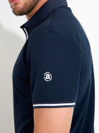 Mens Pikewood drycool polo - navy Mens Pikewood drycool polo - navy