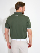 Mens Pikewood drycool polo - forest Mens Pikewood drycool polo - forest