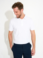 Mens Cray drycool polo - white Mens Cray drycool polo - white