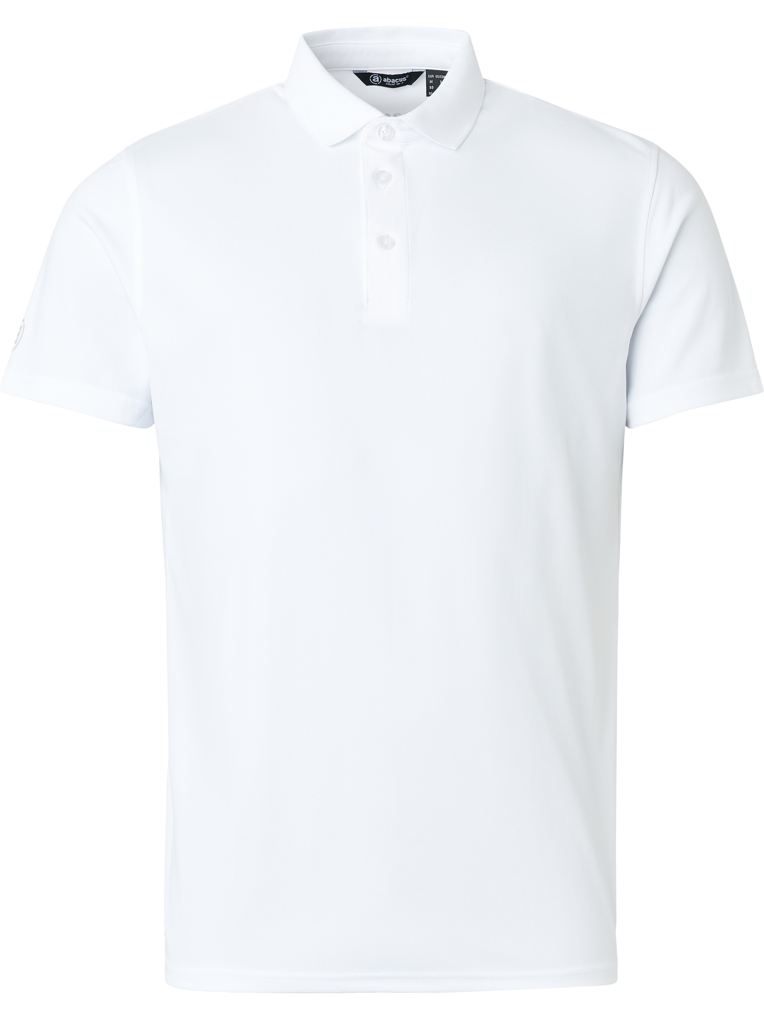 Mens Cray drycool polo - white
