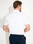 Mens Cray drycool polo - white Mens Cray drycool polo - white