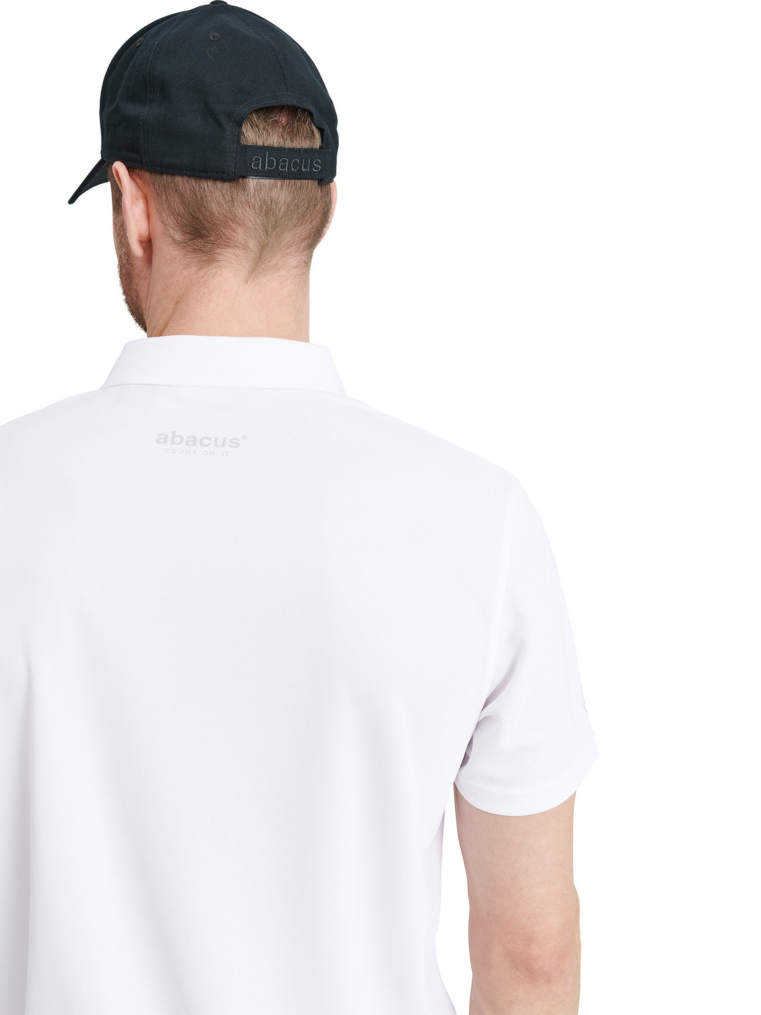Mens Cray drycool polo - white