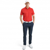 Mens Cray drycool polo - red