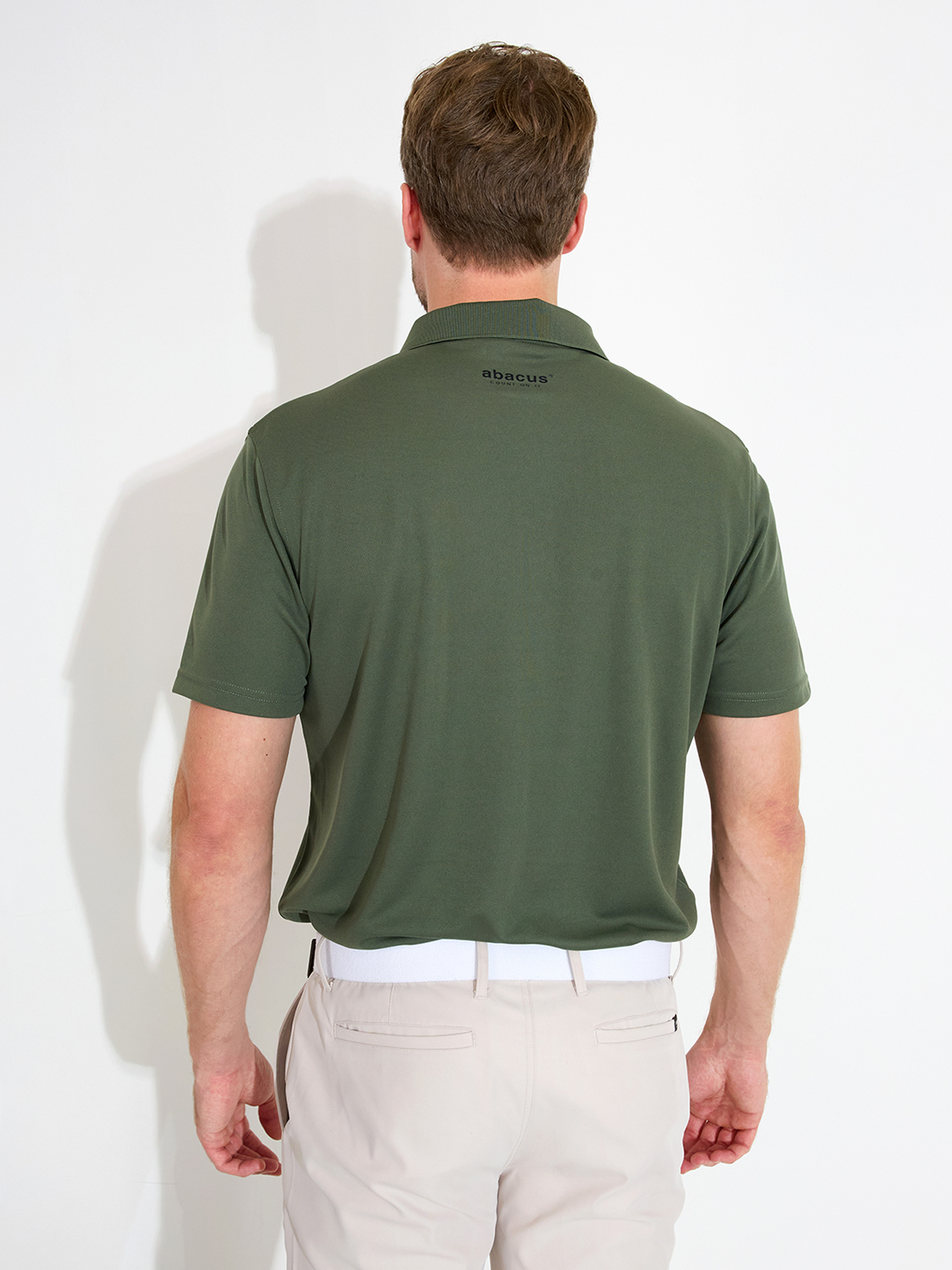 Mens Cray drycool polo - forest