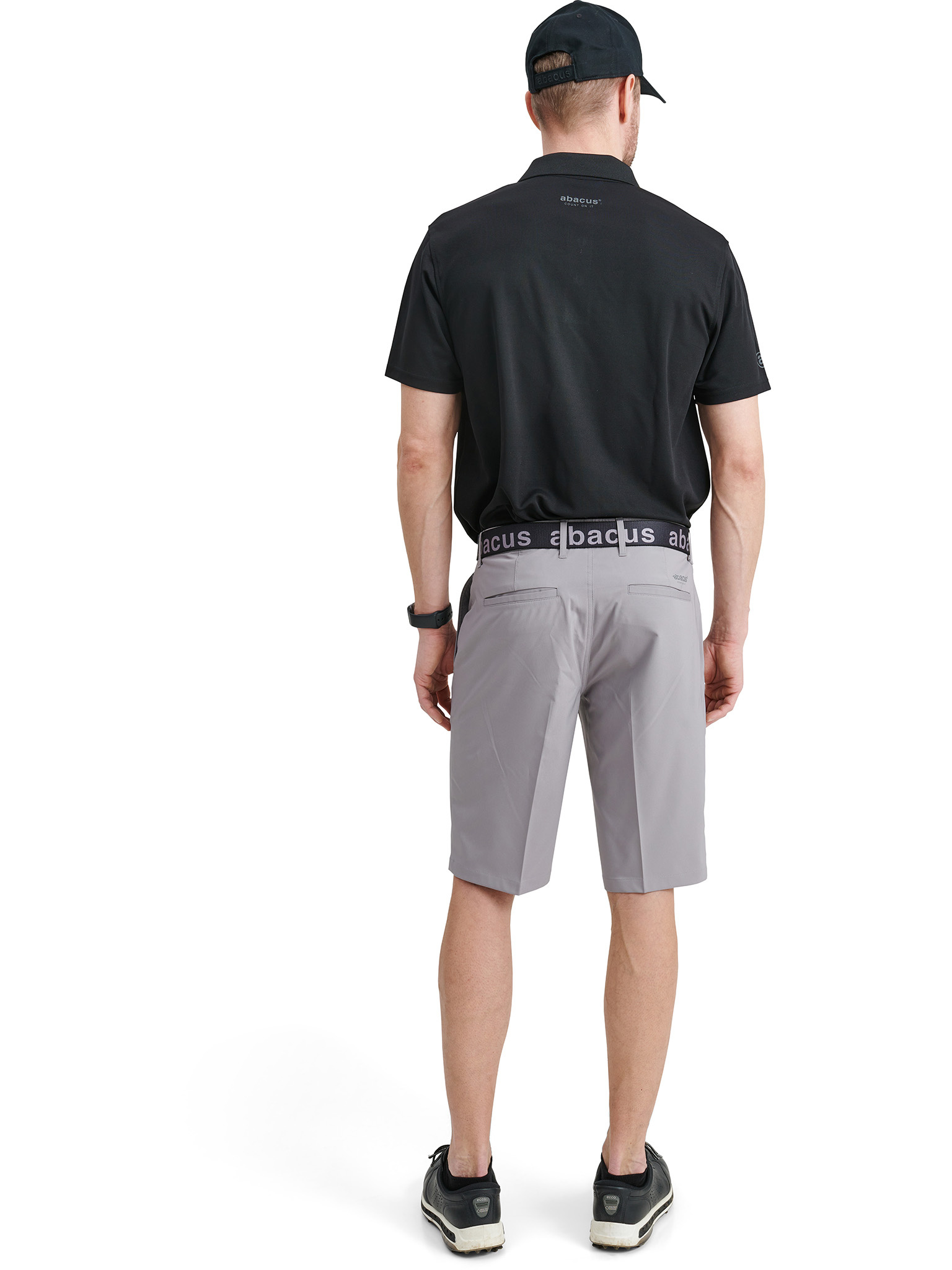 Mens Cray drycool polo - black