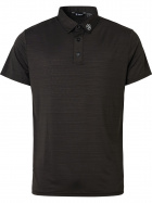 Mens Kauri polo - black Mens Kauri polo - black