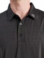 Mens Kauri polo - black Mens Kauri polo - black