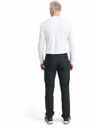 Mens Spin longsleeve - white Mens Spin longsleeve - white