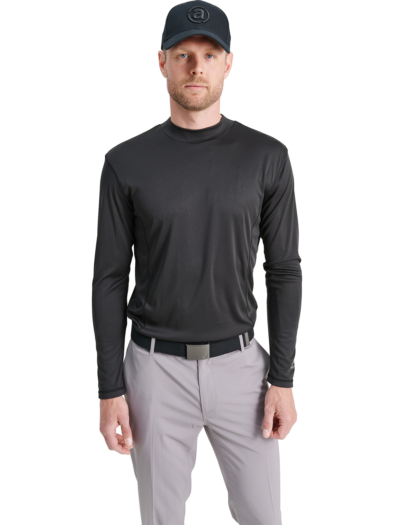 Mens Spin longsleeve - black