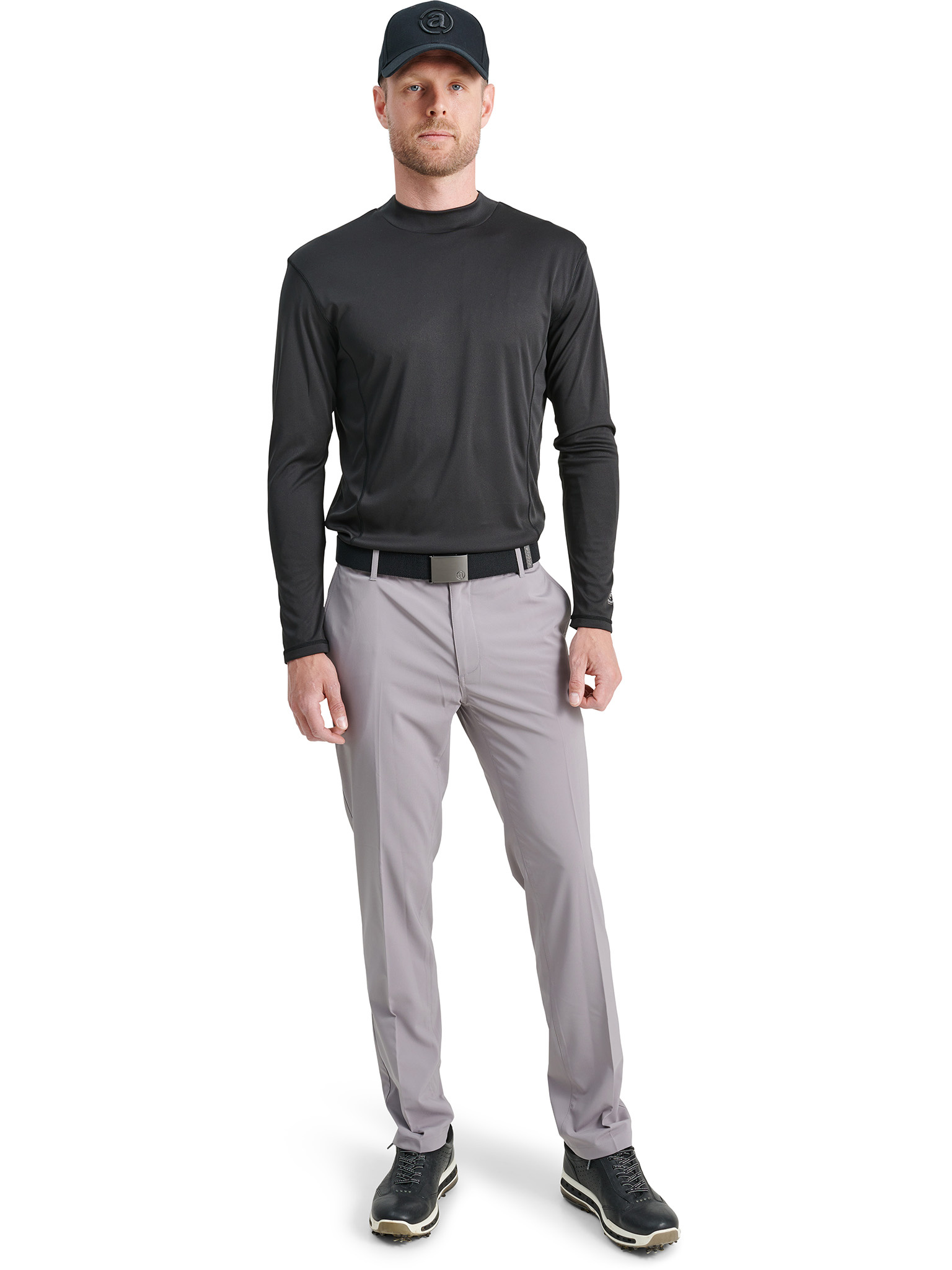 Mens Spin longsleeve - black