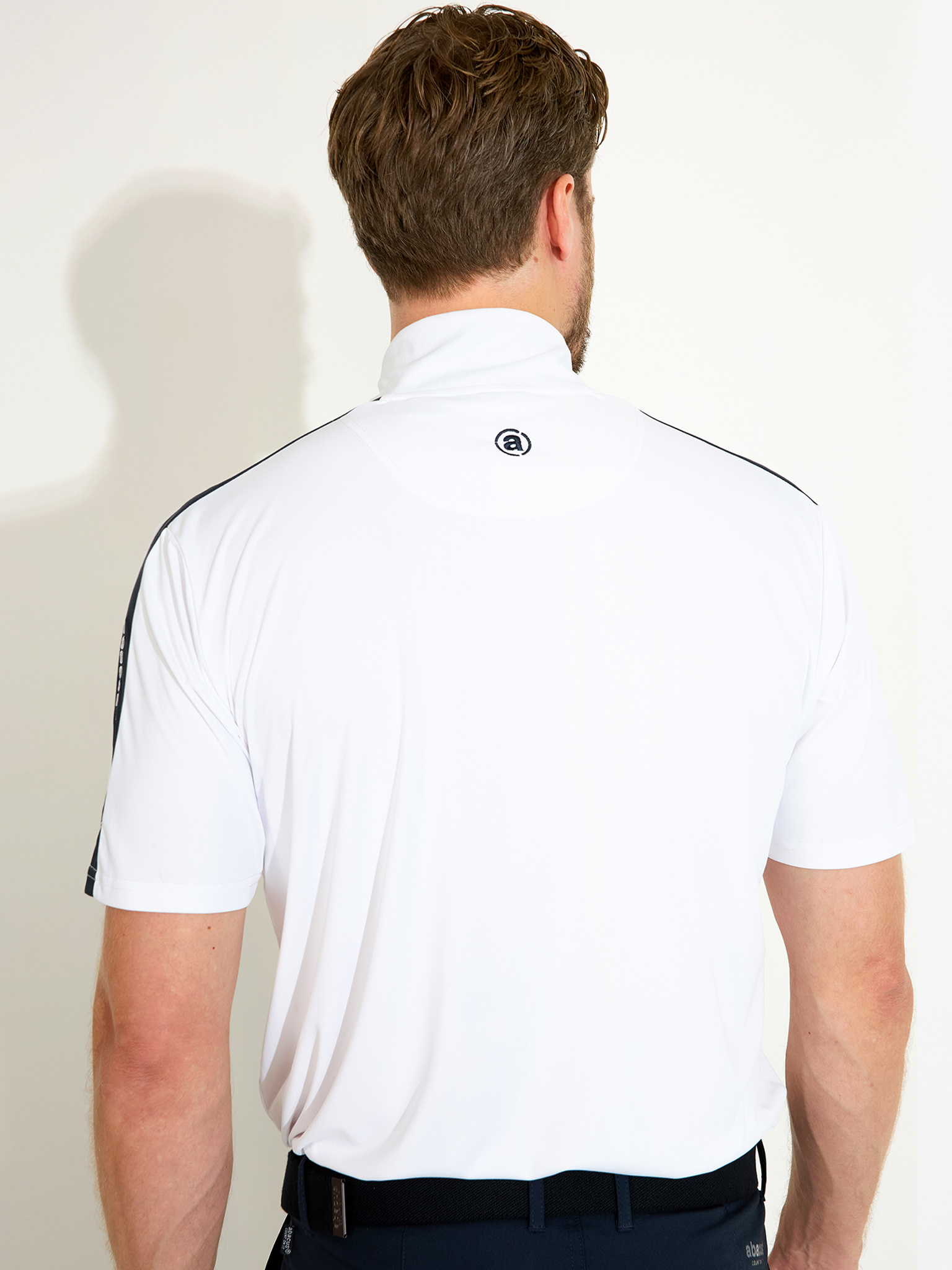 Mens Aloha UV halfsleeve - white