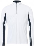 Mens Aloha UV longsleeve - white/navy Mens Aloha UV longsleeve - white/navy