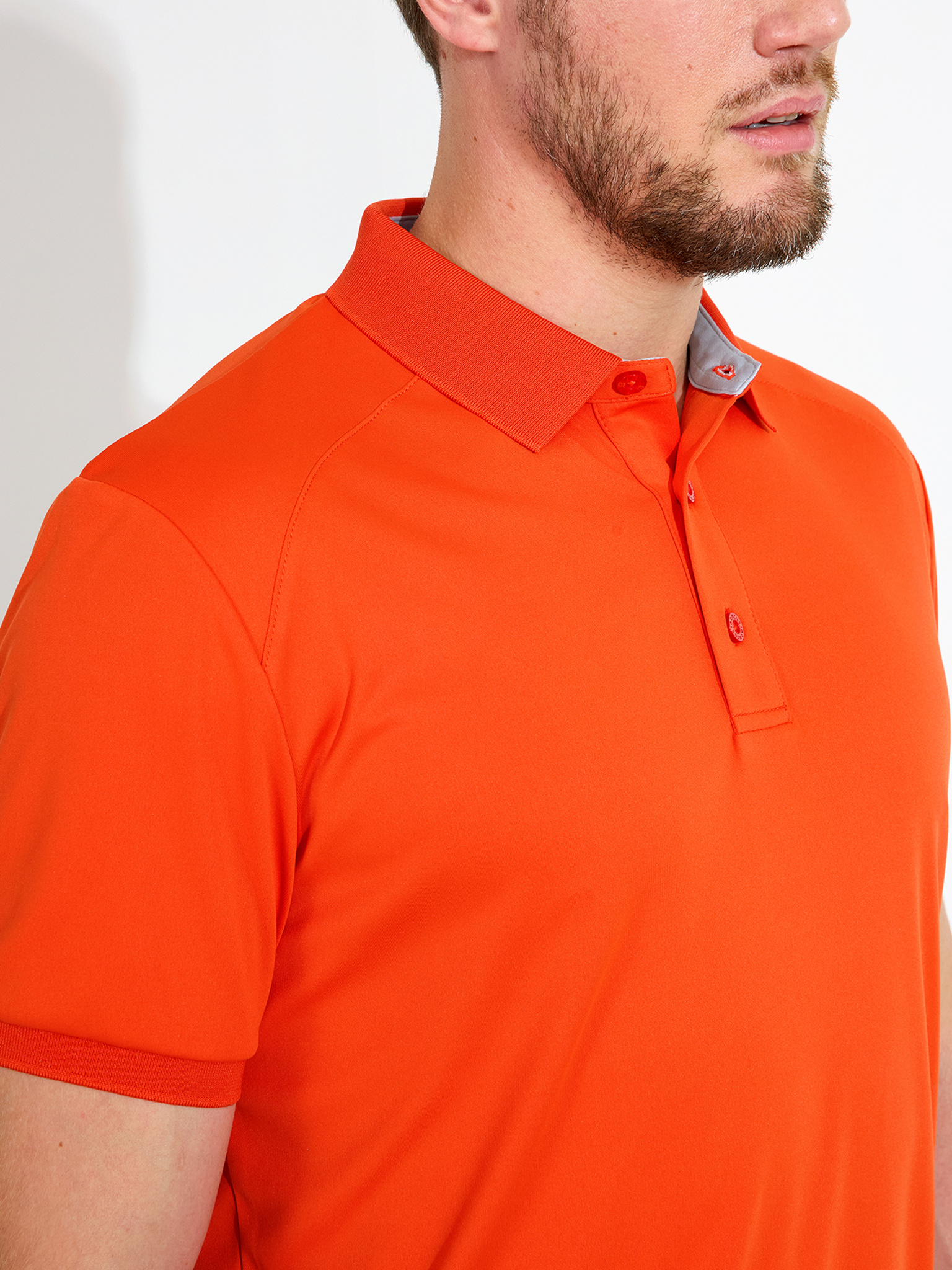 Mens Hammel recycled polo - lobster