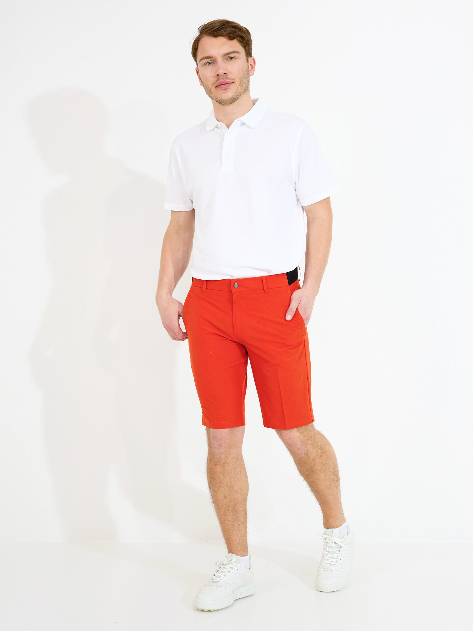 Mens Rockliffe shorts - lobster