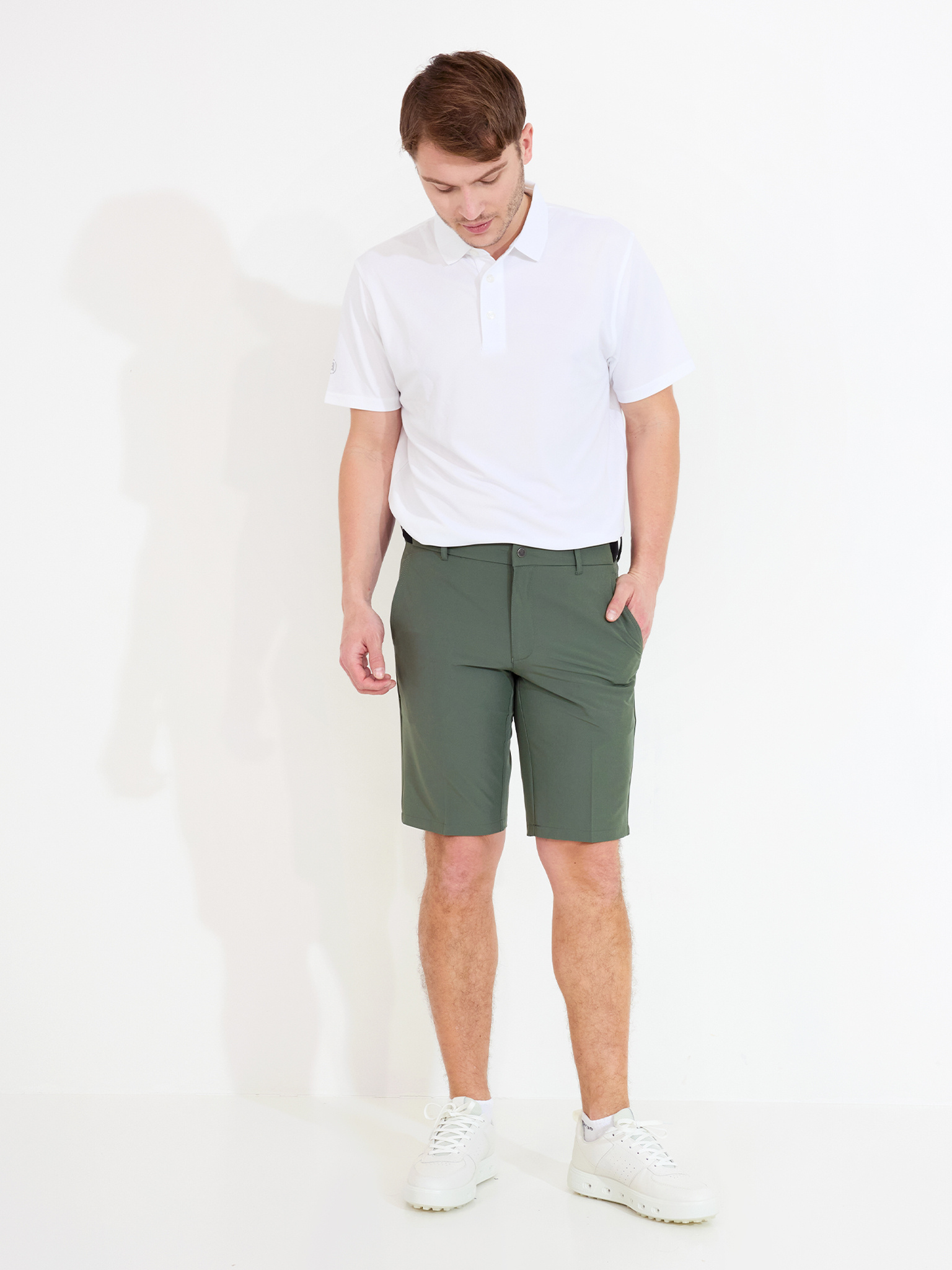 Mens Rockliffe shorts - forest