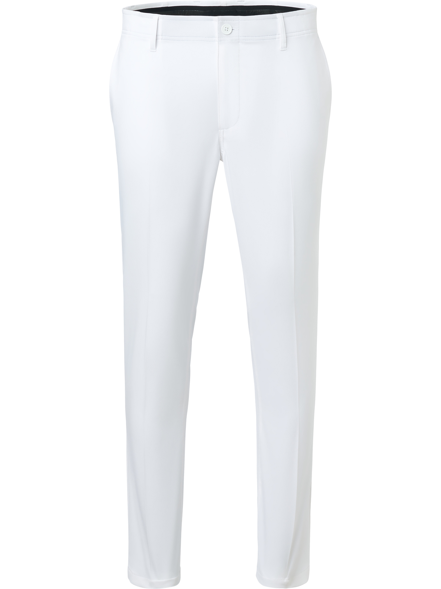 Mens Cleek flex trousers - white