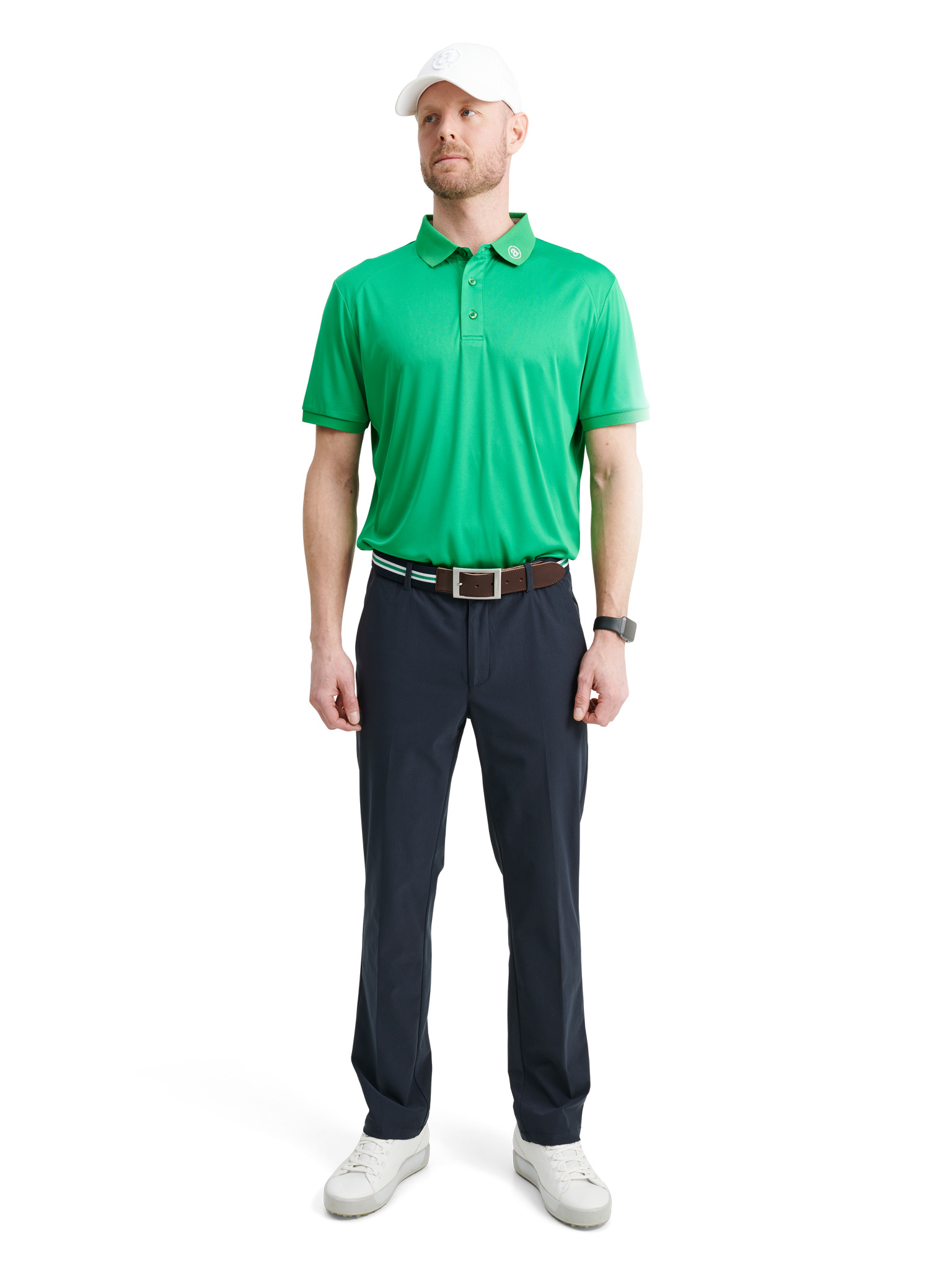 Mens Mellion Stretch trousers - navy