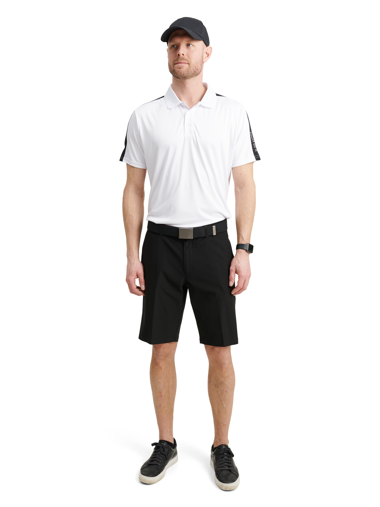 Men Mellion Stretch shorts - black