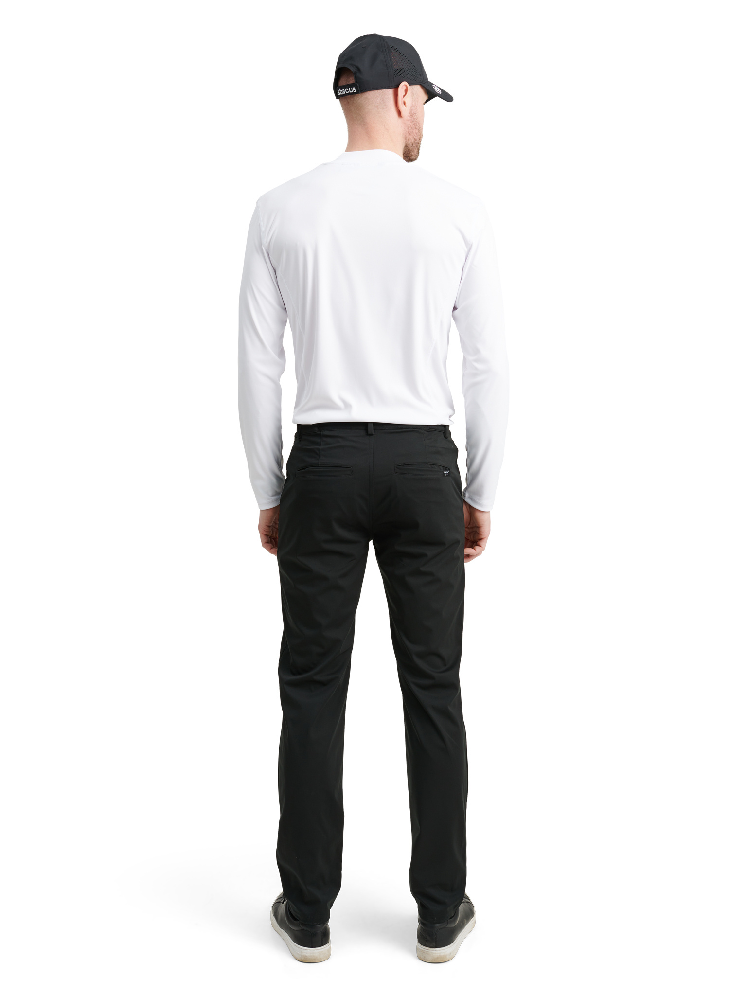 Mens Druids windvent trousers - black