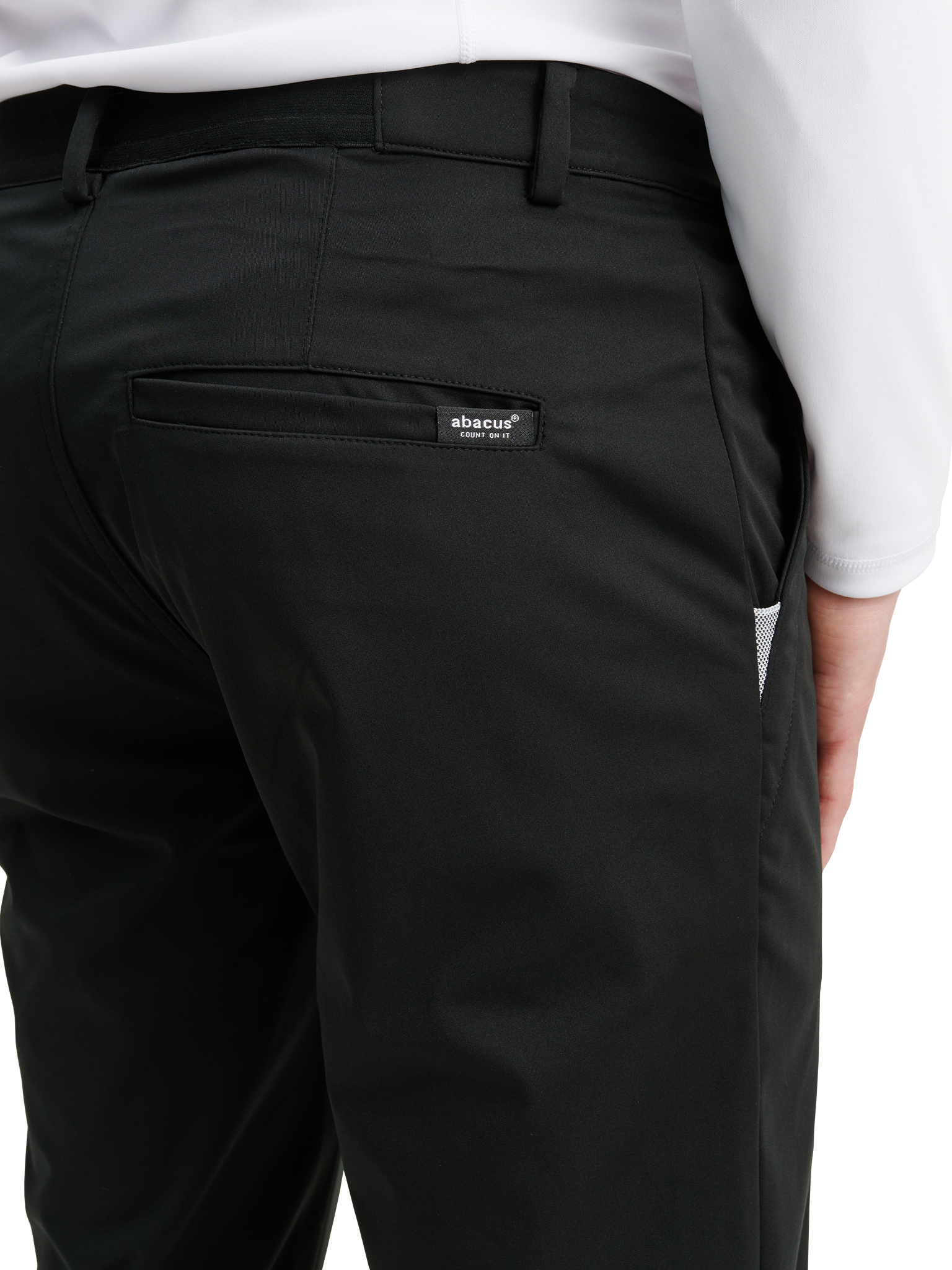 Mens Druids windvent trousers - black