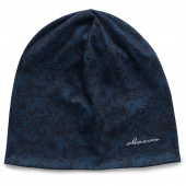 Graphic hat - peacock blue