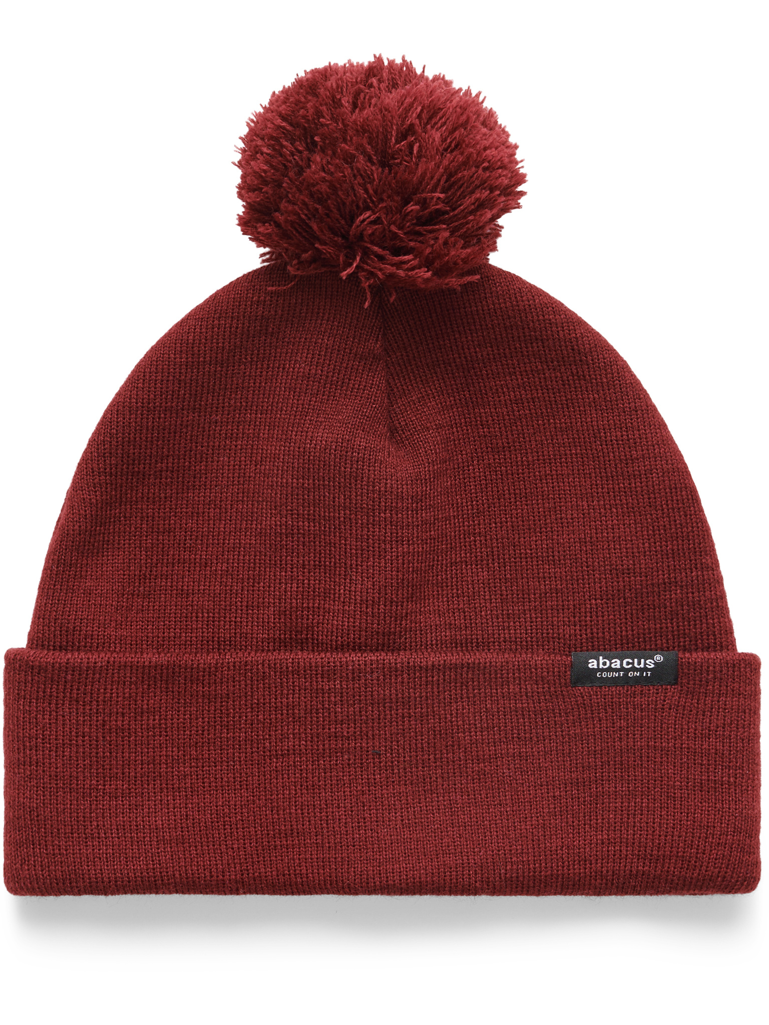 Edison knitted hat - cranberry