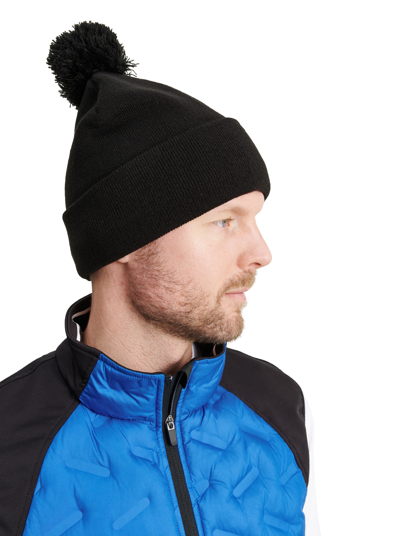 Edison knitted hat - black