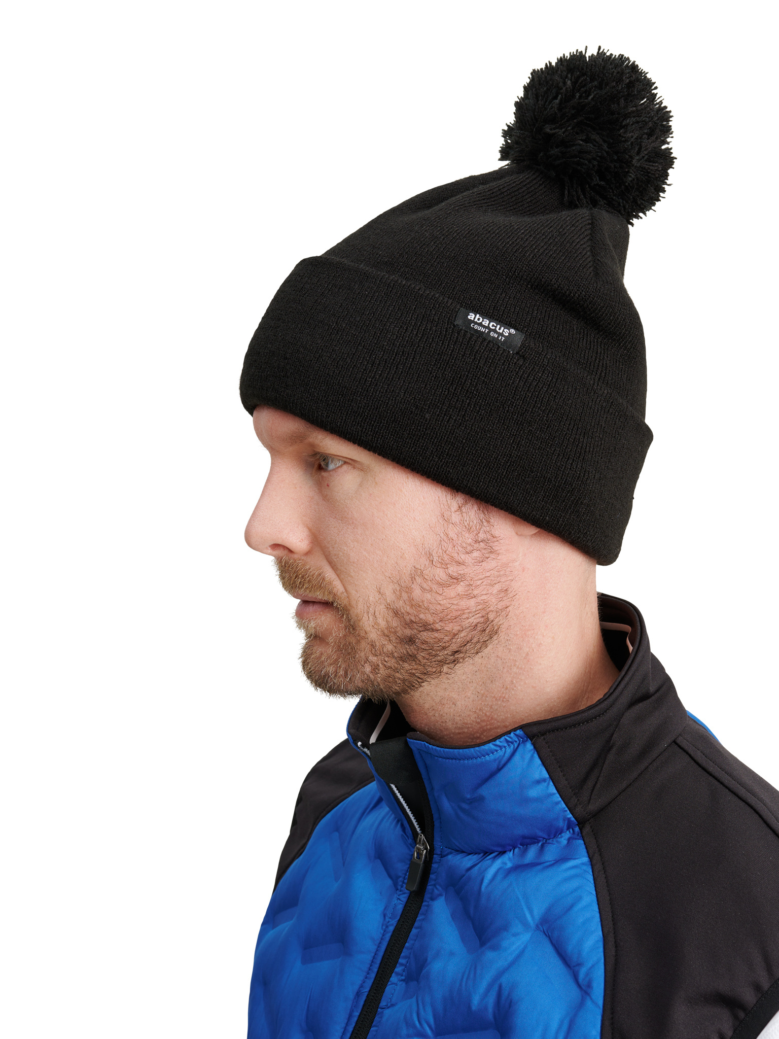 Edison knitted hat - black