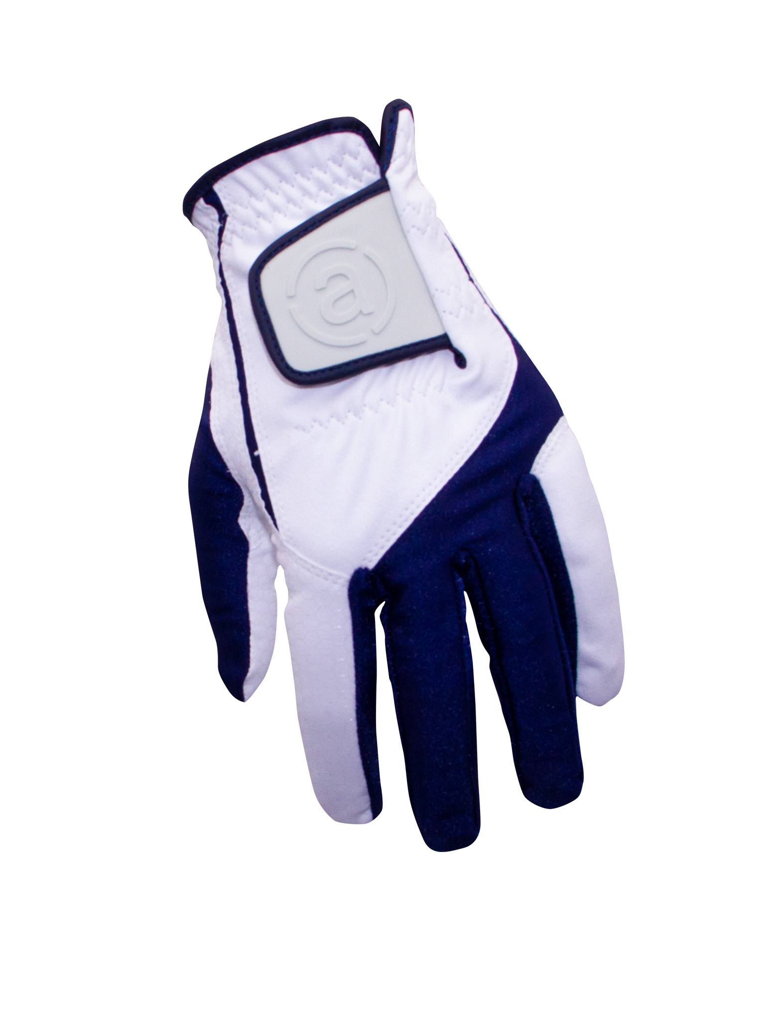 Mens abacus rain glove - white/navy