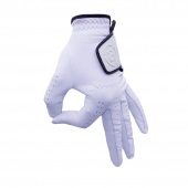 abacus full leather glove - white
