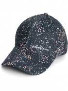 Juliet cap - navy floral Juliet cap - navy floral